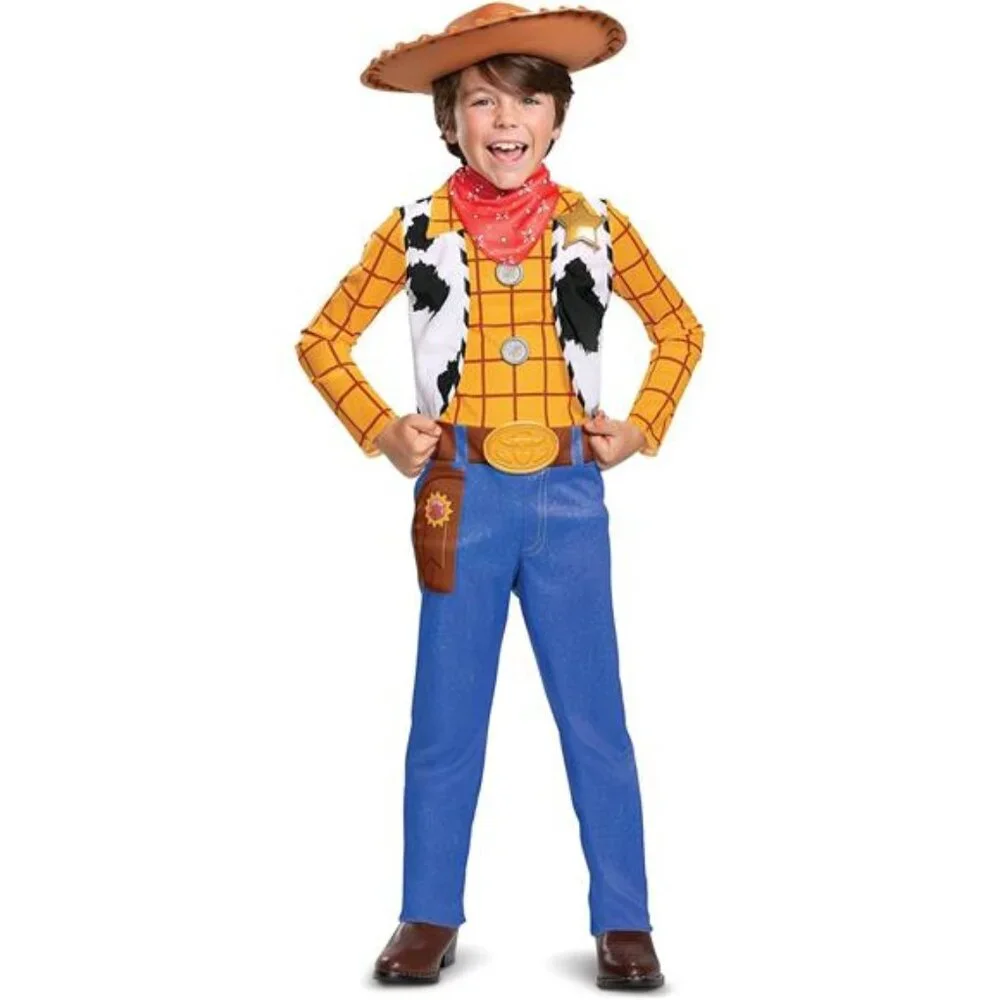 Halloween Cow Boy Disney Dress Toy Story Toddler Woody Classic Costume for Boys